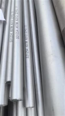 Tubos de Acero Inoxidable Premium ASTM A312 UNS S31254 254SMO Enviados a México