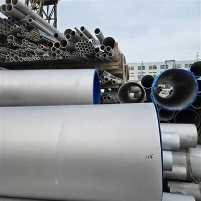 Tuberías Sin Costura de Acero Inoxidable de Gran Diámetro 254SMO (F44 / UNS S31254) Exportadas a México