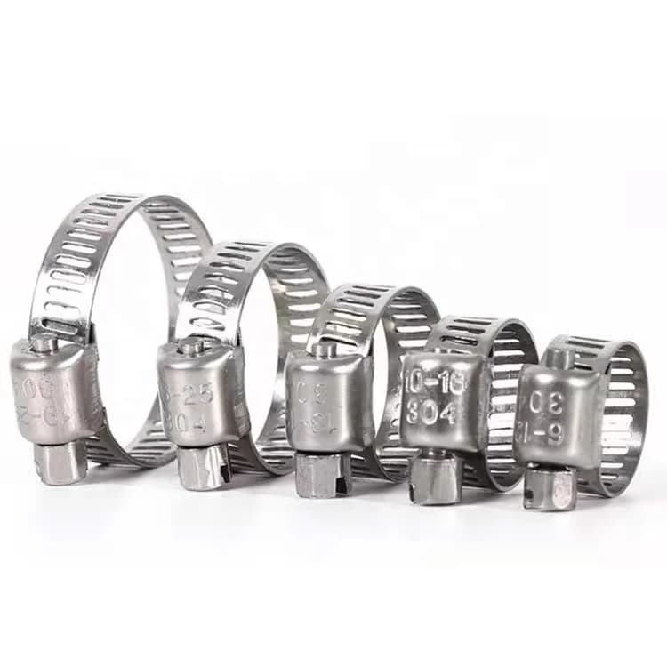 Abrazaderas para Mangueras de Acero Inoxidable de Tamaño Personalizado